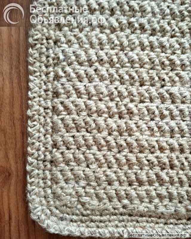 Придверный коврик из джута