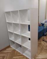 Стеллаж IKEA 12(4х3) ячеек белый аналог