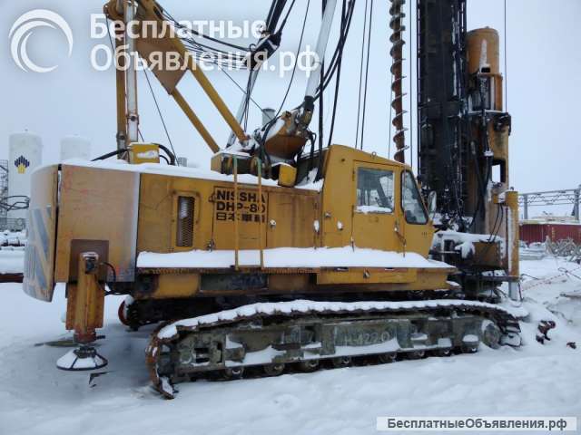 Бурильно-сваебойная, буровая, копер, сваебой, забивка свай, DHJ-40, DHP-80