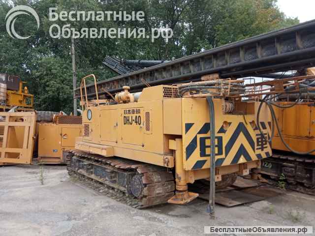 Бурильно-сваебойная, буровая, копер, сваебой, забивка свай, DHJ-40, DHP-80