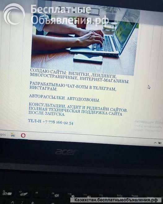 Я разрабатываю сайты и чат-боты