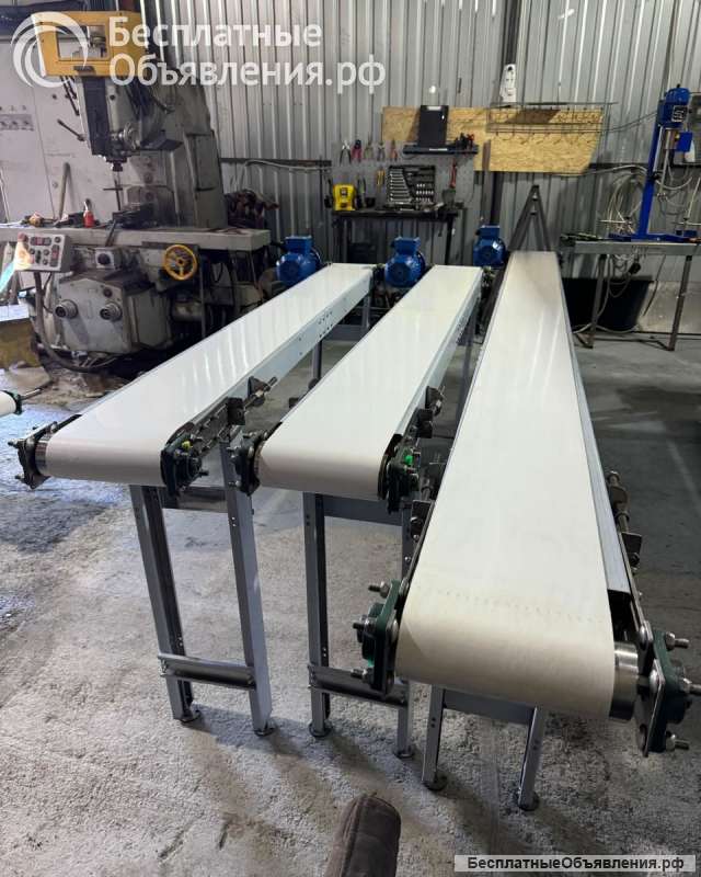 Производство ленточных конвейеров (транспортеров) под заказ