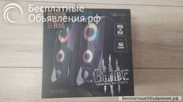 Колонки Qumo Blade AS001 черный