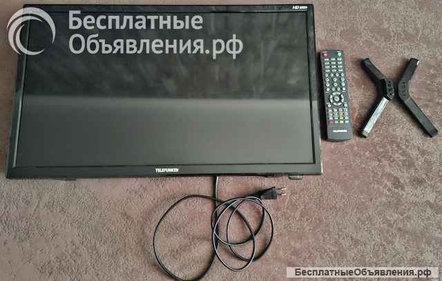 Телевизор Telefunken TF-LED24S18T2 24 дюйма, не смарт