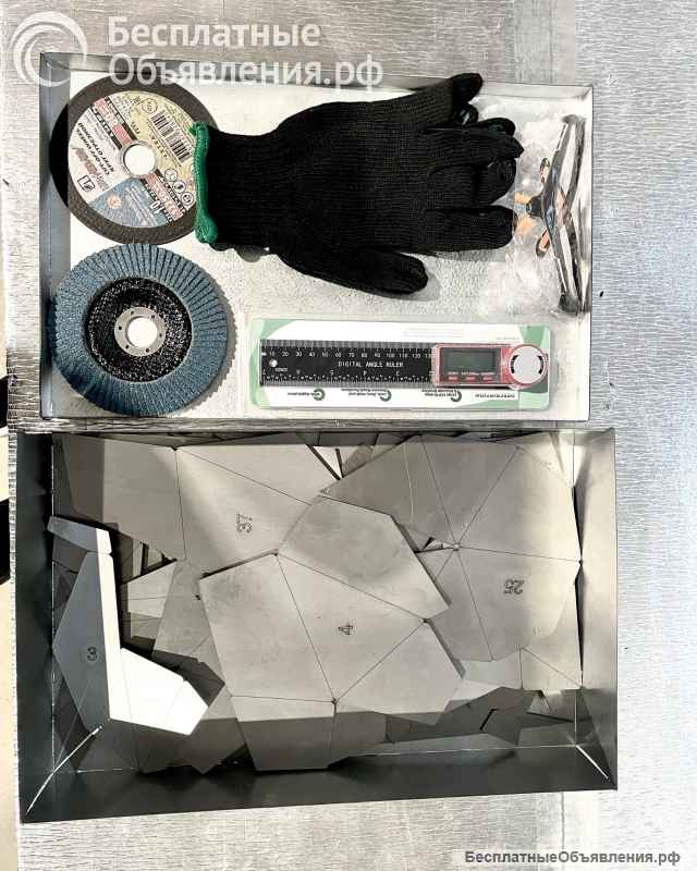 Набор конструктор животных из металла