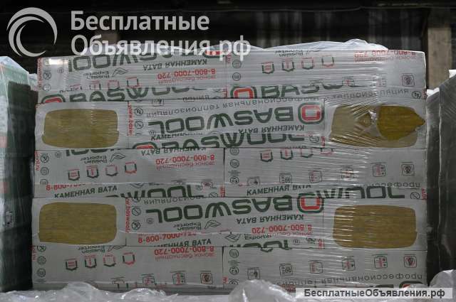 Утеплитель Baswool 150 мм. Каменная вата.