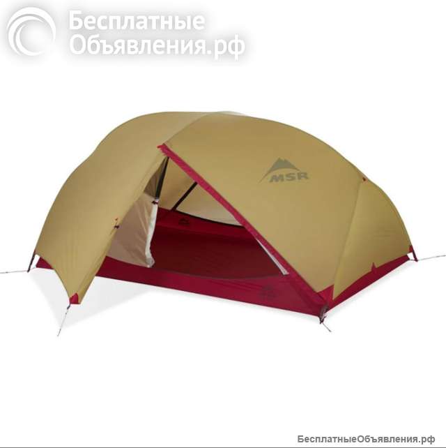 Палатка MSR Hubba Hubba 2, новая, вес 1.3 кг