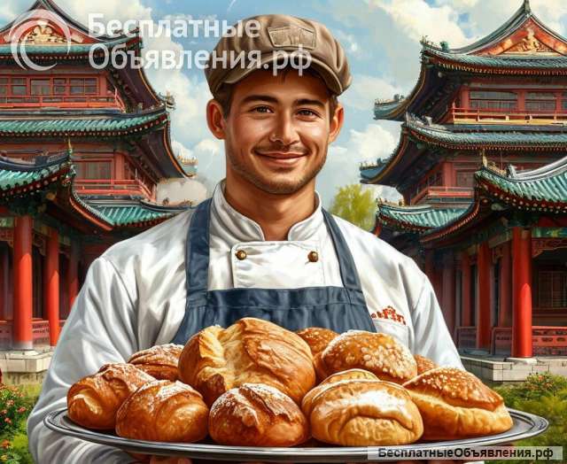 Вакансия пекаря - кондитера в Китае