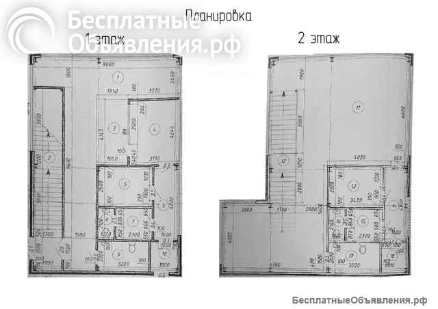 Сдам в аренду 2-этажное панельное здание 252 м2