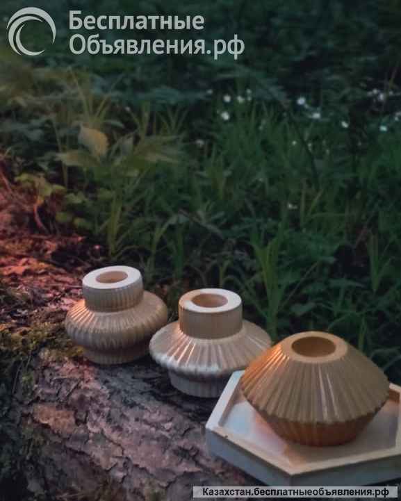 Свечи. Подсвечники кашпо.