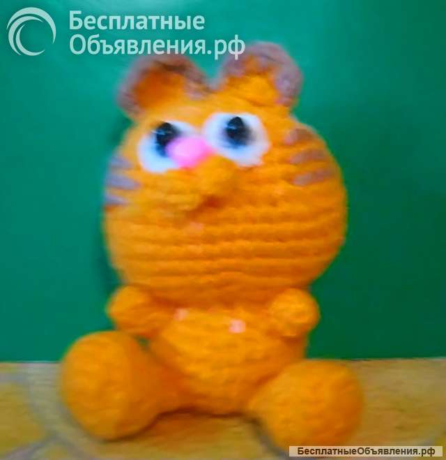 Гарфилд вязаный
