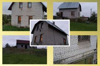 Дом блоки/кирпич-122кв. м+30с ЛПХ, рядом река/лес