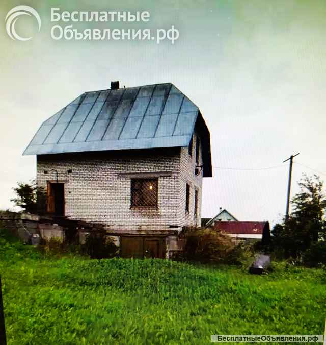 Дом блоки/кирпич-122кв. м+30с ЛПХ, рядом река/лес