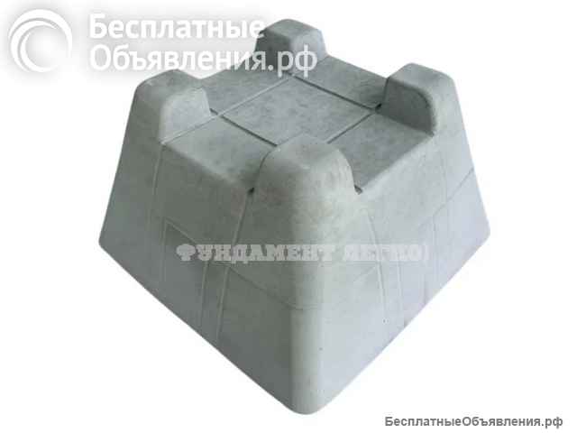 Фундаментные блоки и опоры от производителя. Доставка по РФ