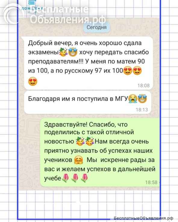 Репетитор по математике и физике (7 11 классы)