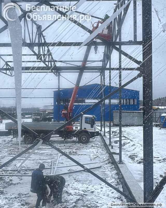 Услуги КМУ вездеход 6x6 стрела 7.2 т, 19 м, борт 6.2м, 10тн
