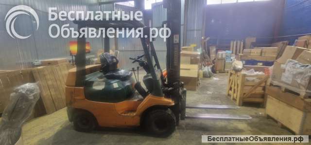 Toyota вилочный погрузчик 7FGK30-11024