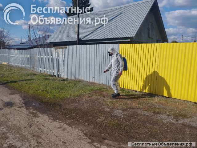Обработка от комаров и вредителей