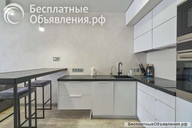 Евродвушка в центре Томска с дизайнерским ремонтом