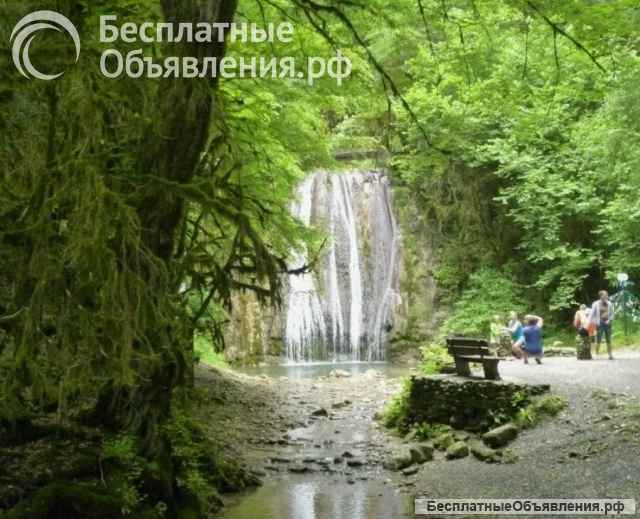 Джип-туры из Лоо на 33 водопада с кавказским застольем