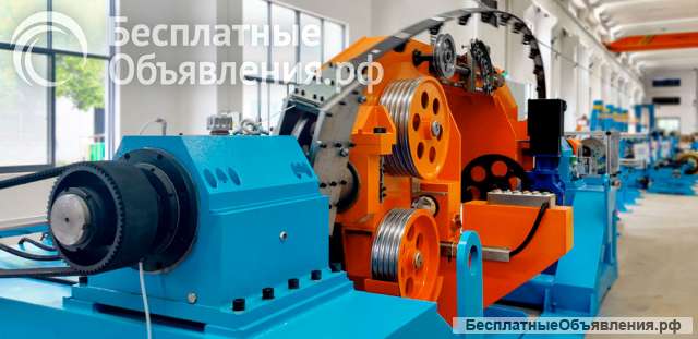 Крутильная машина двойной скрутки типа банчер