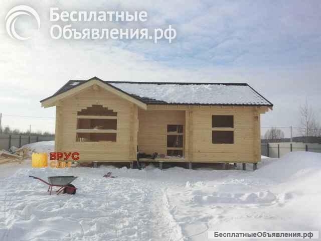 Домокомплекты (дома и бани) из профилированного бруса от производителя, Москва