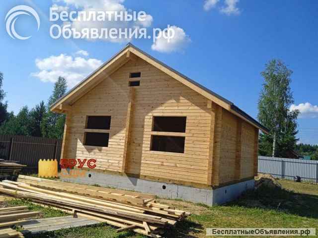 Домокомплекты (дома и бани) из профилированного бруса от производителя, Москва