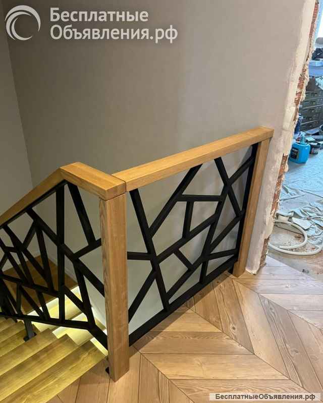 Лестница из дуба, бука или ясеня