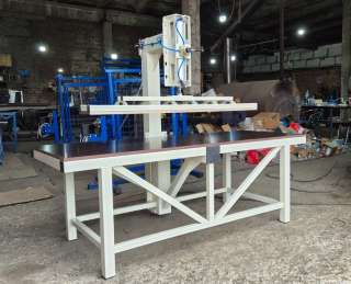 Пресс обивочный обп-060, пневматический настольный