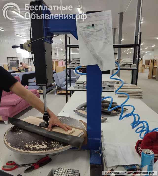 Пресс обивочный обп-060, пневматический настольный