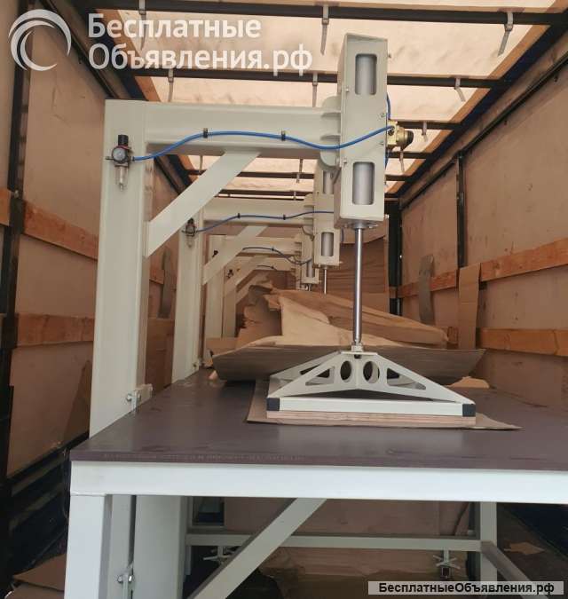 Пресс для обивки обп-145, пневматический