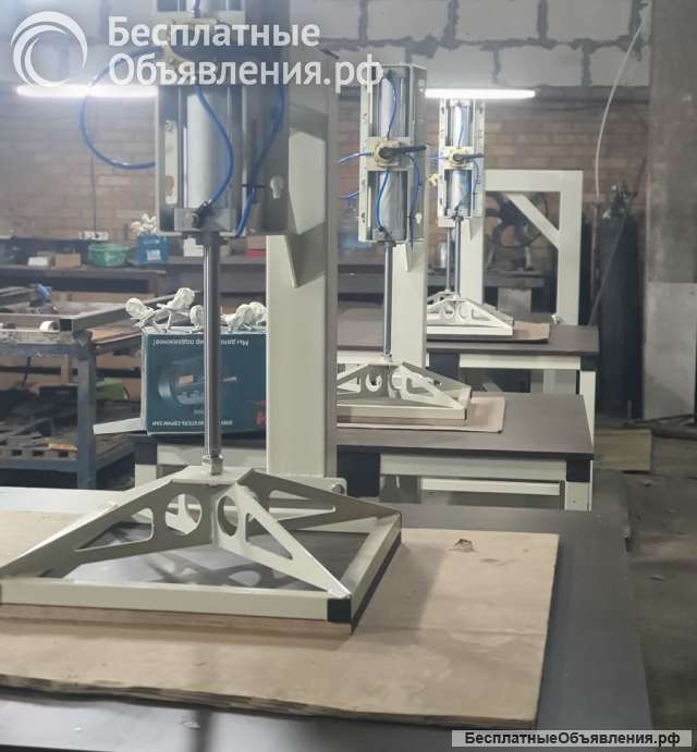 Пресс для обивки обп-145, пневматический