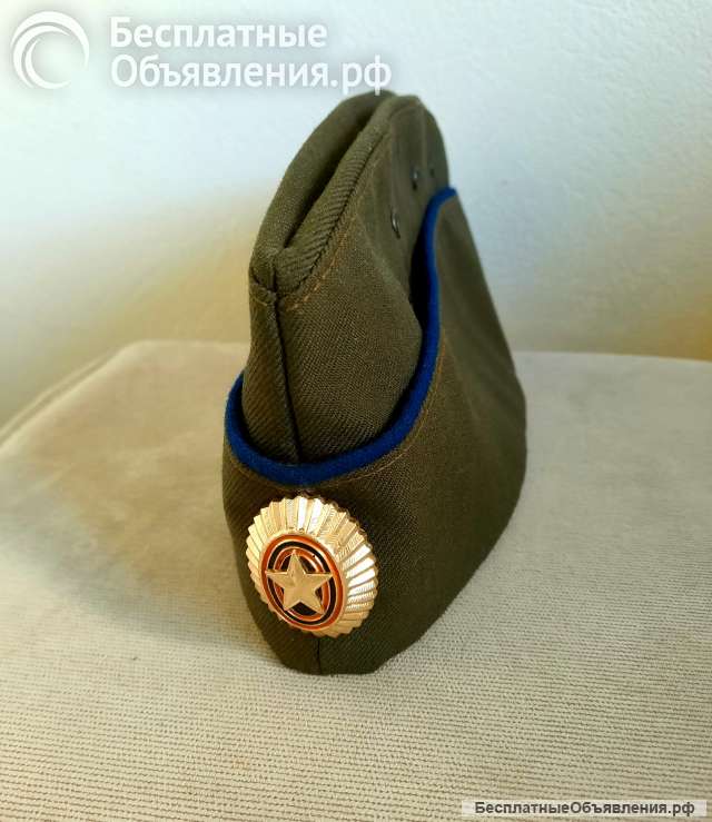 Пилотка армейская офицерская ВВС с кокардой, р. 58