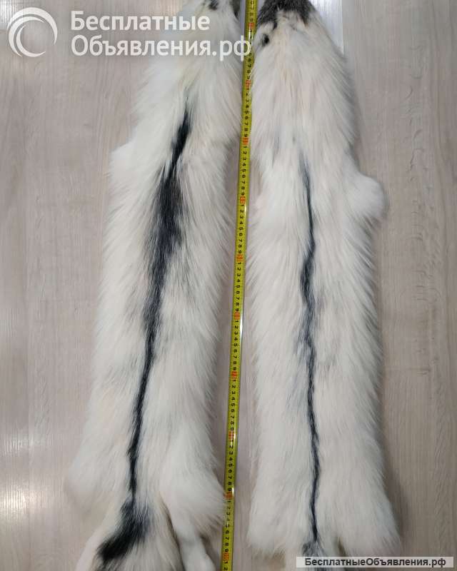 Мех шкуры мраморной лисы