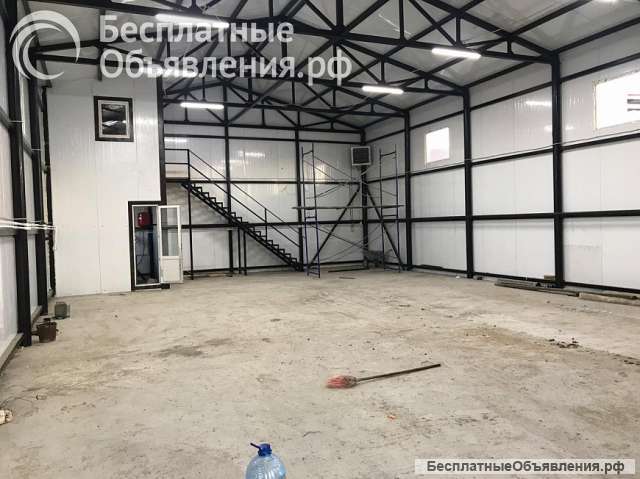 В аренду чистый склад 160 м2 с воротами 4х4