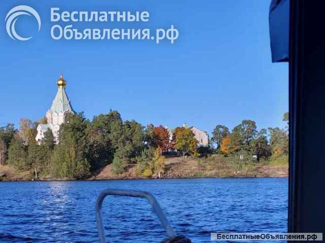 Экскурсии на катере на Валаам и Ладожские шхеры из Сортавала
