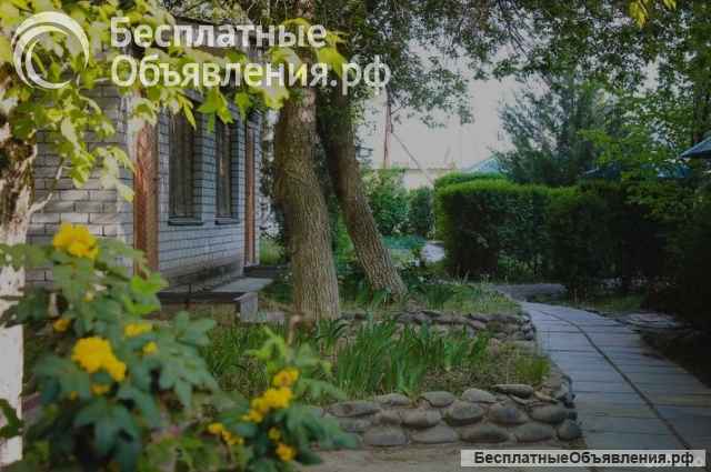 Бaза отдыха "Bолжaнка" на берегу Волги, недалеко от Астрахани