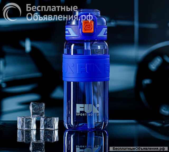 Пластиковая бутылка для воды объемом 620 мл (товары для маркетплейса)