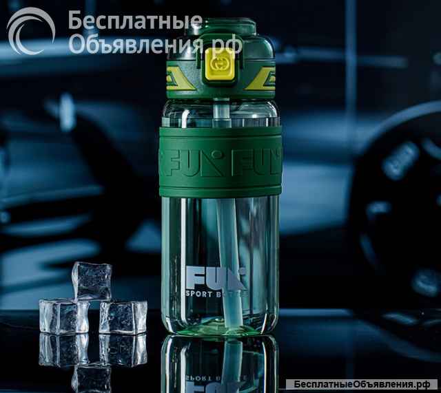 Пластиковая бутылка для воды объемом 620 мл (товары для маркетплейса)