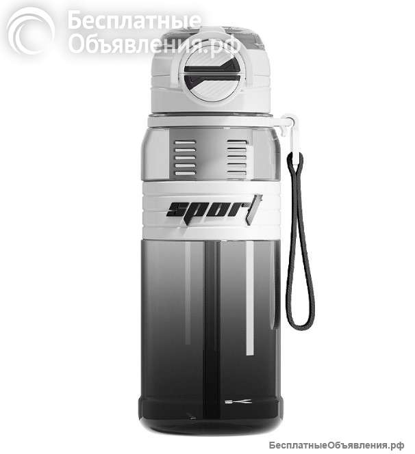 Пластиковая бутылка для воды объемом 800 мл (товары для маркетплейса)