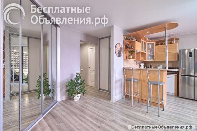 2-комнатной квартиры 61,2 м2