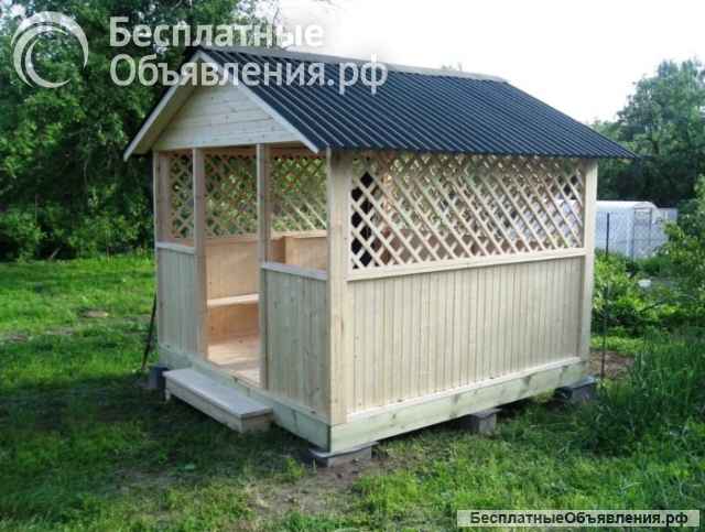 Деревянные беседки - ваш уютный уголок во дворе