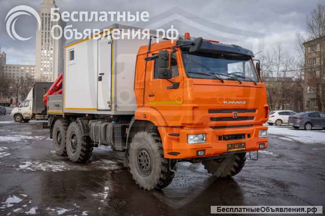 Передвижная мастерская на базе КАМАЗ 43118 от компании ООО «ЕТКС»
