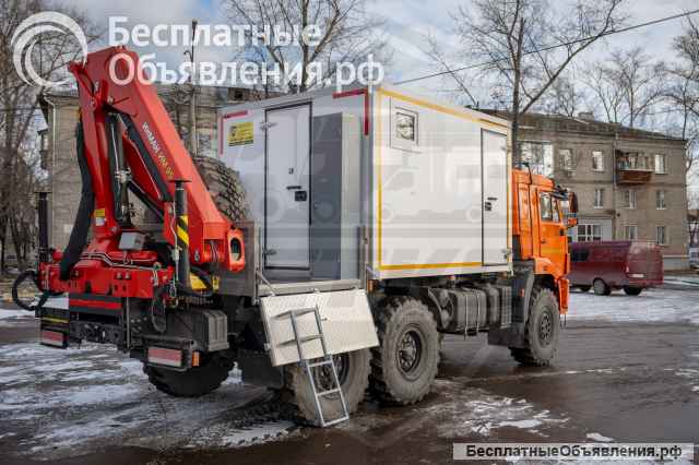 Передвижная мастерская на базе КАМАЗ 43118 от компании ООО «ЕТКС»
