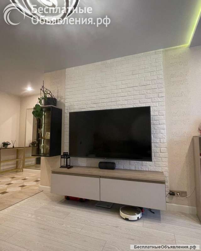 1к квартира с мебелью и техникой