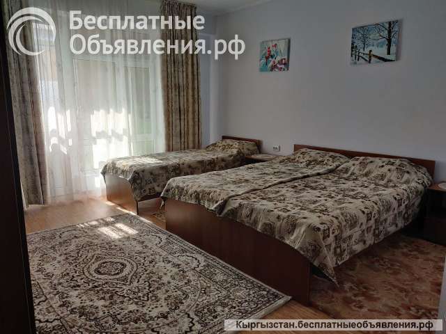 Сдаются 3-местные номера, Чолпон-Ата, ЦО "Келечек", б/п