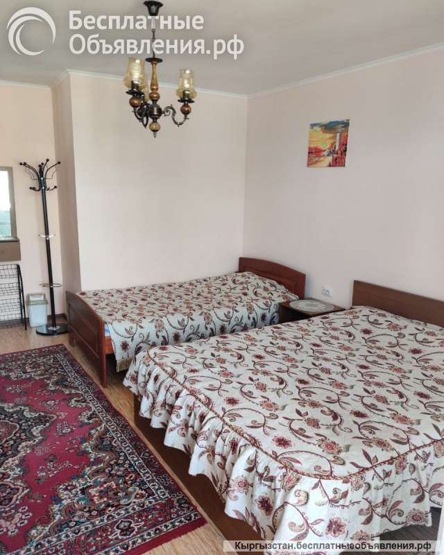 Сдаются 3-местные номера, Чолпон-Ата, ЦО "Келечек", б/п