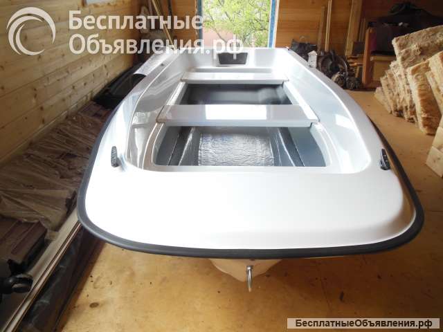 Новая стеклопластиковая моторно-вёсельная лодка "КАЙМАН 300"