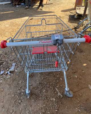 Тележки покупательские б/у на 155,180,210,240 литров