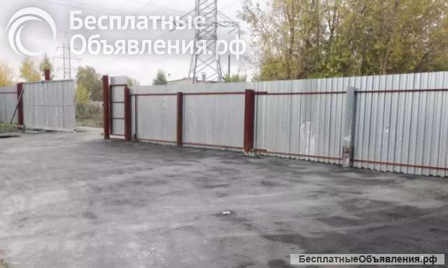 Сдам огороженный участок на 1 линии Московского ш. Собственник